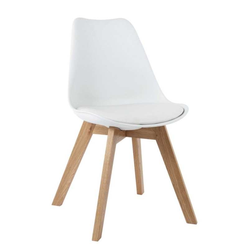 Chaise Scandinave Blanche