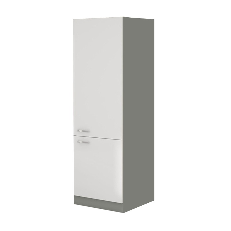 Meuble Réfrigérateur 2 Portes Cuisine SCARLETT 60 Blanc Meuble Réfrigérateur 2 Portes Cuisine SCARLETT 60 Blanc