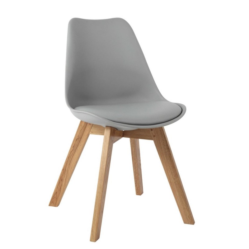 Chaise Scandinave grise